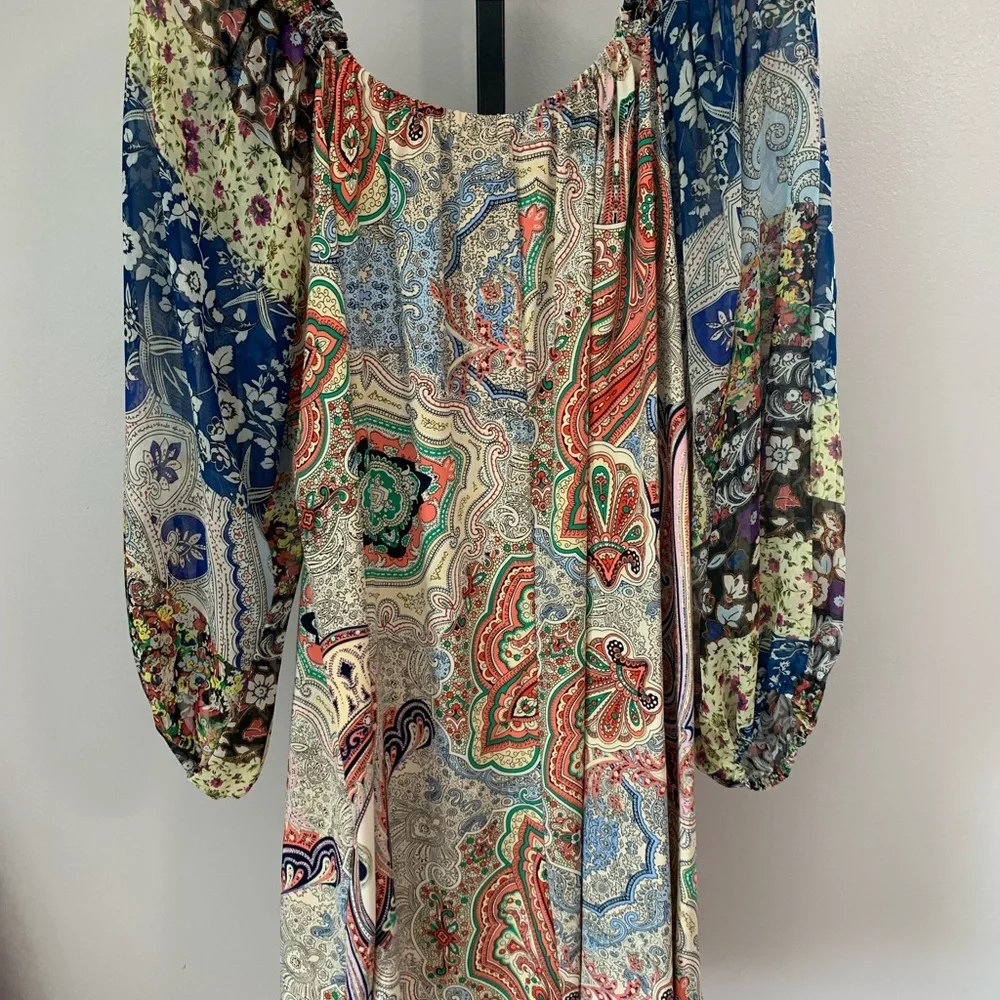 Umgee Mulit Color/Pattern Tunic/Dress - Picture 5 of 14